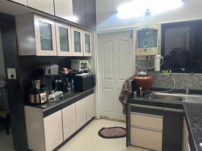 Kitchen Image of 1610 Sq.ft 3 BHK Apartment / Flat for rent in Shaligram Prime, South Bopal Ahmedabad for Rs. 44000