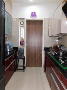Kitchen Image of 1200 Sq.ft 2 BHK Apartment / Flat for sale in L And T Crescent Bay T4, Parel Mumbai for Rs. 36000000