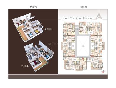 Image of 1350 Sq.ft 3 BHK Apartment / Flat for sale in Manewada, Nagpur for Rs. 5900000