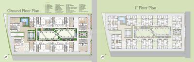 Image of 2433 Sq.ft 3 BHK Apartment / Flat for sale in Vesu, Surat for Rs. 14868063