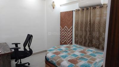 Bedroom Image of 1500 Sq.ft 3 BHK Apartment / Flat for rent in Srijan Centrum, Gobra Kolkata for Rs. 53000