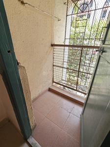 Balcony Image of 850 Sq.ft 2 BHK Apartment / Flat for rent in Patel Harshad Park, Thane West Thane for Rs. 35000