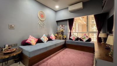 Living Room Image of 432 Sq.ft 1 BHK Apartment / Flat for sale in Lodha Amara, Thane West Thane for Rs. 9900000