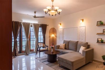 Living Room Image of 1750 Sq.ft 3 BHK Apartment / Flat for rent in Sarjapur Bengaluru for Rs. 96000