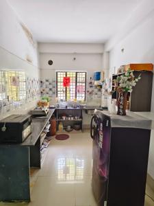 Kitchen Image of 1000 Sq.ft 3 BHK Apartment / Flat for rent in Kalyani Nadia for Rs. 28000