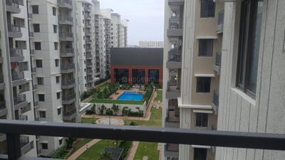 Balcony Image of 2700 Sq.ft 3 BHK Apartment / Flat for rent in Sriram River View, Manchirevula Hyderabad for Rs. 70000
