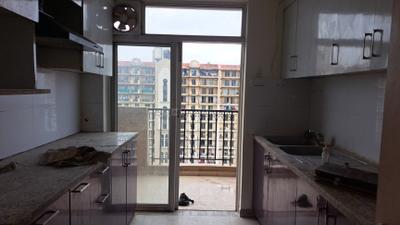 Kitchen Image of 1700 Sq.ft 3 BHK Apartment / Flat for rent in DLF Express Greens, Manesar Gurgaon for Rs. 27000