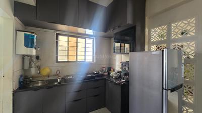 Kitchen Image of 750 Sq.ft 2 BHK Apartment / Flat for sale in Waghodia Road Vadodara for Rs. 4100000