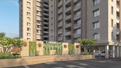 Image of 1210 Sq.ft 2 BHK Apartment / Flat for sale in Rameshwaram Keshav Heights, Bhimrad, Surat for Rs. 6000000