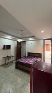 Bedroom Image of 350 Sq.ft 1 RK Apartment / Flat for rent in Chhattarpur New Delhi for Rs. 18000