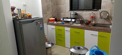 Kitchen Image of 900 Sq.ft 2 BHK Apartment / Flat for sale in Ashok Vastu Vihar, Satpur Nashik for Rs. 3600000