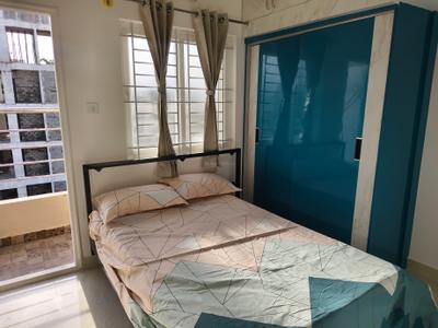 Bedroom Image of 1050 Sq.ft 2 BHK Builder Floor for rent in Hoodi Bengaluru for Rs. 47000