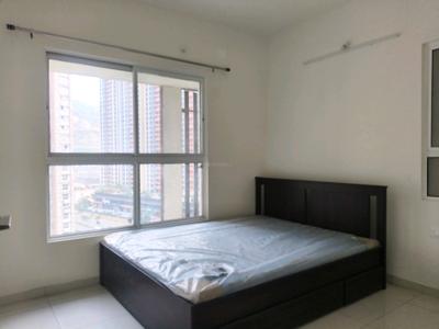Bedroom Image of 613 Sq.ft 1 BHK Apartment / Flat for rent in Godrej Hill Retreat, Mahalunge Pune for Rs. 25999
