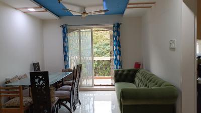 Living Room Image of 1200 Sq.ft 2 BHK Apartment / Flat for rent in Karia Konark Campus, Viman Nagar Pune for Rs. 48000