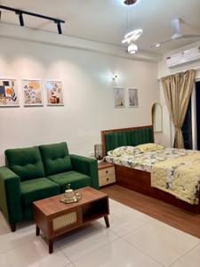 Bedroom Image of 355 Sq.ft 1 RK Apartment / Flat for rent in Puravankara Silversands, Mundhwa Pune for Rs. 35000