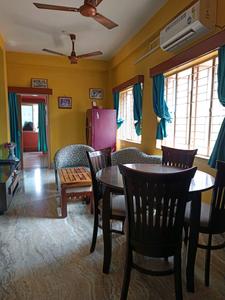 Dining Area Image of 970 Sq.ft 3 BHK Apartment / Flat for sale in Paschim Putiary Kolkata for Rs. 3200000