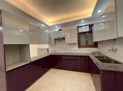 Kitchen Image of 1500 Sq.ft 3 BHK Builder Floor for rent in DDA Freedom Fighters Enclave, Said-Ul-Ajaib New Delhi for Rs. 33000