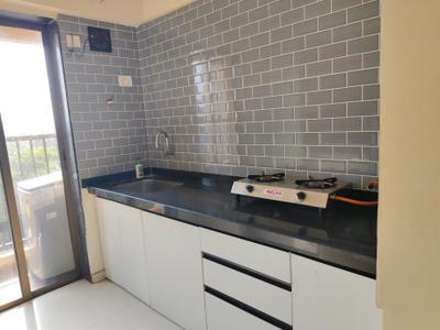 Kitchen Image of 850 Sq.ft 2 BHK Apartment / Flat for rent in Raunak City, Kalyan West Kalyan for Rs. 24500