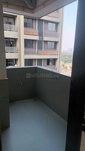 Balcony Image of 1350 Sq.ft 3 BHK Apartment / Flat for rent in Dev Atharva Abode, Vaishno Devi Circle Ahmedabad for Rs. 22200