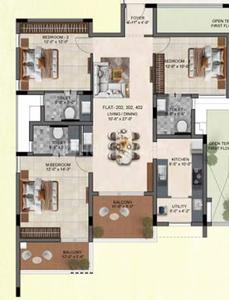 Image of 1499 Sq.ft 3 BHK Apartment / Flat for sale in Mylapore, Chennai for Rs. 31800000