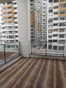 Balcony Image of 950 Sq.ft 2 BHK Apartment / Flat for rent in Abhijit Jayanti Nagari VII Wing K L, Besa Nagpur for Rs. 21000