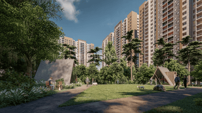 Image of 1834 Sq.ft 3 BHK Duplex for sale in Kohinoor Kaleido, Kharadi, Pune for Rs. 16000000