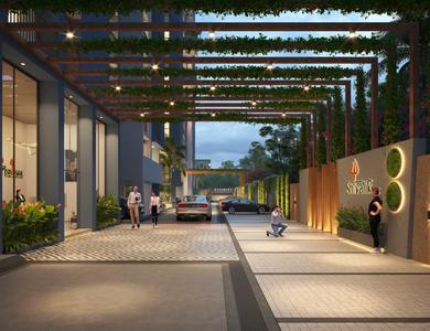 Image of 1132 Sq.ft 2 BHK Apartment / Flat for sale in Althan, Surat for Rs. 4511000