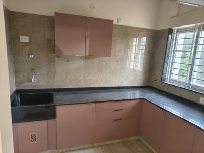 Kitchen Image of 1100 Sq.ft 2 BHK Independent House for rent in Sampigehalli Bengaluru for Rs. 28000