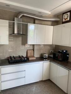 Kitchen Image of 1650 Sq.ft 2 BHK Builder Floor for rent in Sector 15A Noida for Rs. 65000