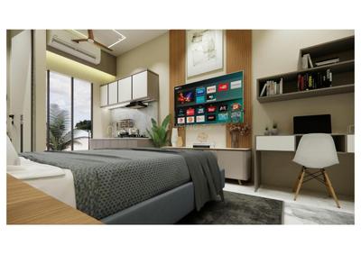 Bedroom Image of 500 Sq.ft 1 RK Studio for sale in Jagatpura Jaipur for Rs. 3400000