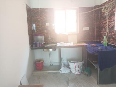 Kitchen Image of 830 Sq.ft 2 BHK Apartment / Flat for sale in Garfa Kolkata for Rs. 3800000