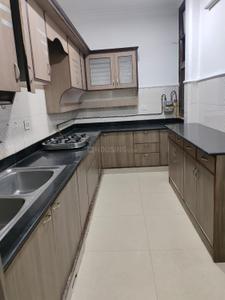 Kitchen Image of 1450 Sq.ft 2 BHK Builder Floor for rent in Green Park Extension New Delhi for Rs. 47000