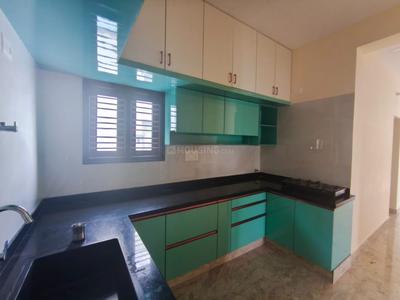 Kitchen Image of 1300 Sq.ft 2 BHK Builder Floor for rent in Rajajinagar Bengaluru for Rs. 36000