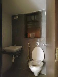 Common Bathroom Image of 575 Sq.ft 2 BHK Apartment / Flat for sale in Nutan Shree Ganesh Krupa Residency, Vasai West Vasai for Rs. 7100000