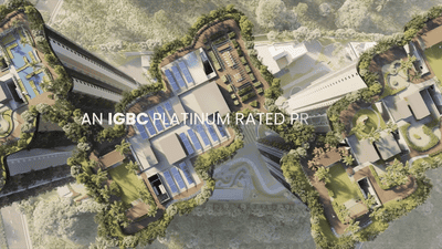 Image of 1905 Sq.ft 3 BHK Apartment / Flat for sale in Sukhii Ubuntu, Financial District, Hyderabad for Rs. 23000050