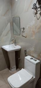 Bathroom Image of 1250 Sq.ft 2 BHK Builder Floor for rent in Sector 21 Gurgaon for Rs. 45000