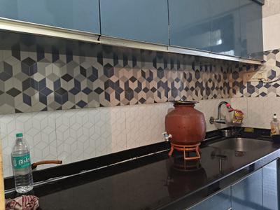 Kitchen Image of 510 Sq.ft 1 BHK Apartment / Flat for rent in Raunak City Sector IV D4, Kalyan West Kalyan for Rs. 15000