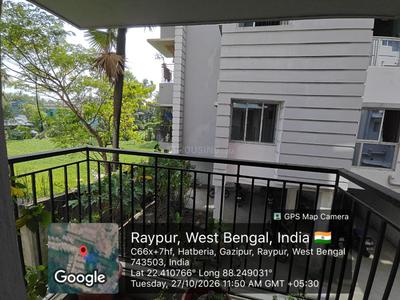 Balcony Image of 950 Sq.ft 3 BHK Apartment / Flat for sale in Unicorn Lake Life, Joka Kolkata for Rs. 3600000
