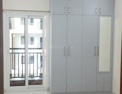 Bedroom Image of 1300 Sq.ft 2 BHK Apartment / Flat for rent in Aparna Sarovar Zenith, Nallagandla Hyderabad for Rs. 45000