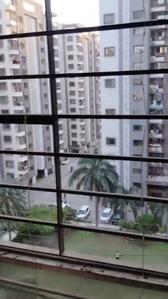 Balcony Image of 1738 Sq.ft 3 BHK Apartment / Flat for sale in Happy Home Nakshatra Nebula, Rander Surat for Rs. 6351000