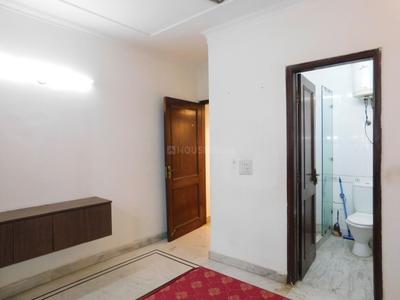 Bedroom Image of 350 Sq.ft 1 RK Studio for rent in Sarita Vihar New Delhi for Rs. 36000