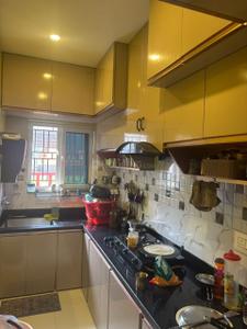 Kitchen Image of 1355 Sq.ft 4 BHK Apartment / Flat for sale in Cosyland Apartment, Purba Barisha Kolkata for Rs. 8000000