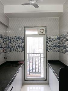 Kitchen Image of 551 Sq.ft 1 BHK Apartment / Flat for rent in Raunak Bliss Phase A A3, Kasarvadavali Thane for Rs. 24653