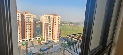 Balcony Image of 1128 Sq.ft 3 BHK Apartment / Flat for rent in The 102, Joka Kolkata for Rs. 20000