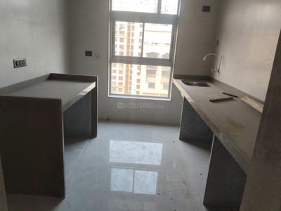 Kitchen Image of 1000 Sq.ft 3 BHK Apartment / Flat for rent in Sunshine Samriddhi Garden Wing C Gulmohar Wing D Deodhar, Bhandup West Mumbai for Rs. 60000