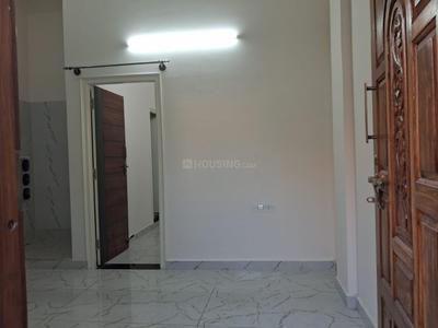 Bedroom Image of 559 Sq.ft 1 BHK Independent House for rent in Murugeshpalya Bengaluru for Rs. 17000