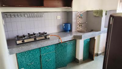 Kitchen Image of 785 Sq.ft 1 BHK Apartment / Flat for rent in Mukundapur Kolkata for Rs. 28000