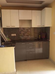 Kitchen Image of 1100 Sq.ft 2 BHK Apartment / Flat for sale in THV Krystal Homes, Noida Extension Greater Noida for Rs. 4000000