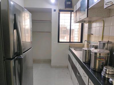 Kitchen Image of 600 Sq.ft 1 BHK Apartment / Flat for rent in Kesar Gardens, Kharghar Navi Mumbai for Rs. 26000
