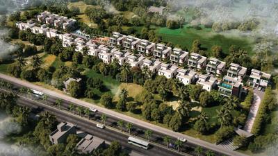 Image of 3281 Sq.ft 3 BHK Villa for sale in Nu Tech Gardens Of Gaia, Sholinganallur, Chennai for Rs. 57561403